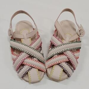 FARM Rio Multicolor Strappy Flats